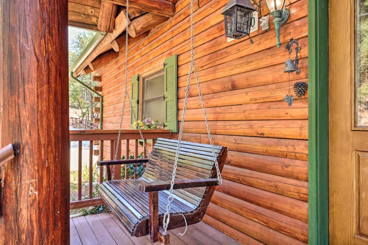 Stunning Log Cabin With Great Views, Firepit, Deck Near Twain Hart Сонора Екстер'єр фото