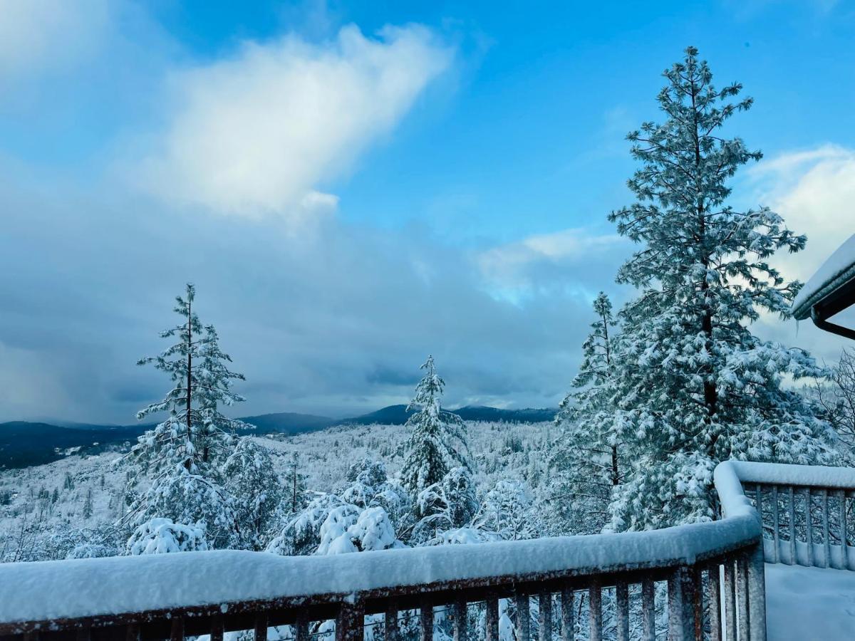 Stunning Log Cabin With Great Views, Firepit, Deck Near Twain Hart Сонора Екстер'єр фото