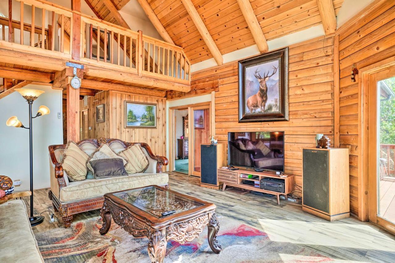 Stunning Log Cabin With Great Views, Firepit, Deck Near Twain Hart Сонора Екстер'єр фото